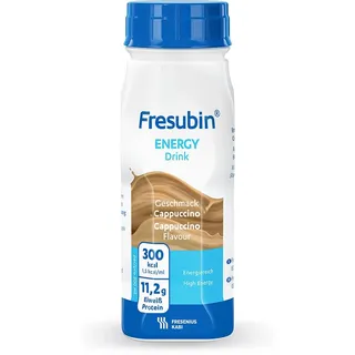 Fresenius Kabi Fresubin Energy Drink Cappuccino Trinkflasche, 6 x 4 x 200 ml, 1er Pack (1 x 5,5 kg)