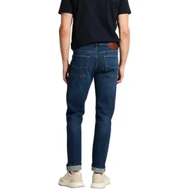 CROSS JEANS ® Cross Damien Jeans in Dunkelblau mit Slim Fit-W31 / L30