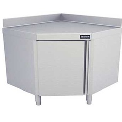 Distform Edelstahl 90o Winkel Neutral Schrank 700 Tiefe Edelstahl
