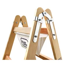 Iller-Leiter Iller Werkzeugtasche Holz Sprossenstehleitern ohne Stahlbügel für Modell Professional ERGO
