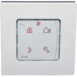 Danfoss Aufputzraumthermostat Icon programmierbare Version 110 mm x 117 mm x 118 mm