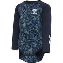 hummel hmlOLLY langarm Baby-Body 1009 | black iris 68