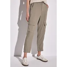 STREET ONE Cargohose Regular Grau 42