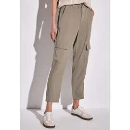STREET ONE Cargohose Regular Grau 42
