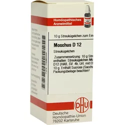 Moschus D 12 Globuli 10 g