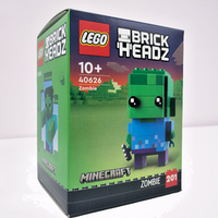 LEGO® BRICK HEADZ 40626 Minecraft Zombie 201 | Sammelfigur 81 Teile Ab 10 Jahre