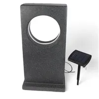 Arnusa Moderne Solarleuchte Gartenleuchte Gartenlampe Solarlampe 63,5 x 18