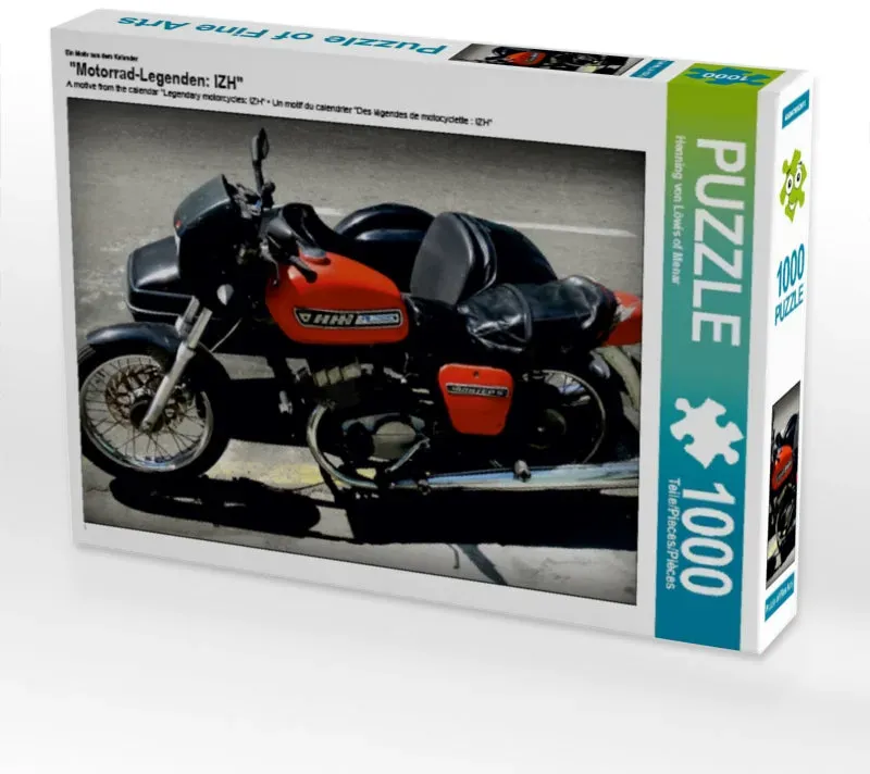"Motorrad-Legenden: IZH" - CALVENDO Foto-Puzzle - 1000 Teile