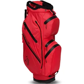 Callaway Chase Dry Cartbag 2025, Rot/Schwarz