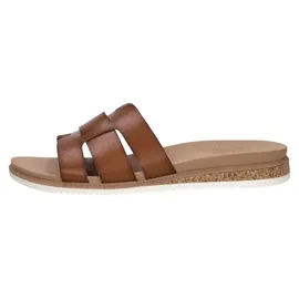 SKECHERS Desert KISS Low Peak Look, Damen Schiebe-Sandalen, Chestnut,