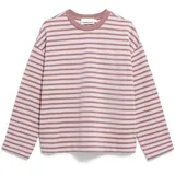 ARMEDANGELS Frankaa Maarlen Sweatshirt Stripe Rosa/Pink L