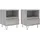vidaXL Nachtschrank 2 Stk. 40 x 35 x 50 cm Grau