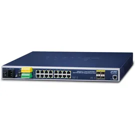 Planet IGS-5225-16T4S, Managed, L2+, Gigabit Ethernet (10/100/1000), Vollduplex, Rack-Einbau, 1U