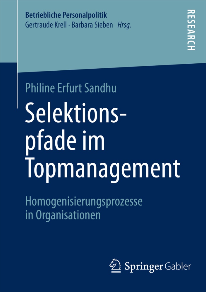 Selektionspfade Im Topmanagement - Philine Erfurt Sandhu  Kartoniert (TB)