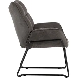 bene living Sessel Aliano 72 x 76 x 0 cm Grau