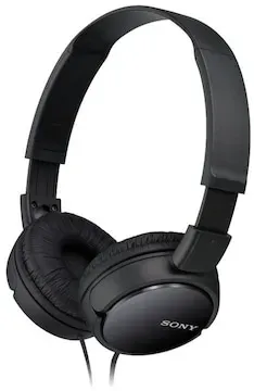 Preisvergleich Produktbild Sony MDR-ZX110 On Ear Kopfhörer - faltbar Schwarz