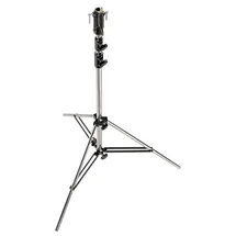 Manfrotto 007CSU Stativ Senior Chrom Silber