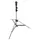 Manfrotto 007CSU Stativ Senior Chrom Silber