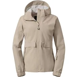 SCHÖFFEL Damen Jacke Jacket Lausanne L, humus, 44