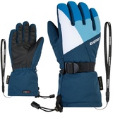 Ziener LANI Ski-Handschuhe/Wintersport | wasserdicht atmungsaktiv, hale navy, 6