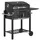 Outsunny Grillwagen Holzkohlegrill schwarz