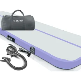 Vendomnia TRACK Matte - aufblasbar, Tumbling Gymnastikmatte, Turnmatte, Trainingsmatte, Fitnessmatte