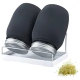 Westmark Sprossenglas-Set 2 Gläser 950 ml