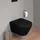 Duravit Plinero Wand-WC mit WC-Sitz Schwarz Matt