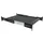 Startech StarTech.com 2HE ausziehbarer Rack-Fachboden belüftet - 22.7kg - 19 Serverschrank Rack-Shelf - Schwarz - Rack - Regal - 1U - 48.3 cm (19")