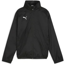 PUMA teamGOAL Allwetterjacke Kinder 03 - PUMA black/PUMA white 128