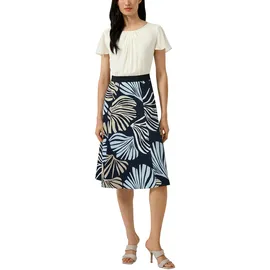 s.Oliver Midikleid Floral Blau 46