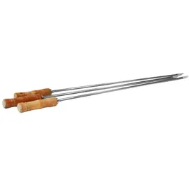 Ofyr Grillspieß 105 cm Edelstahl weiß