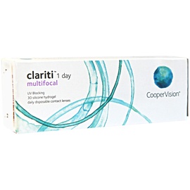 CooperVision Clariti 1day multifocal Tageslinsen weich, 30 Stück/BC 8.6 mm/DIA 14.1 mm/ADD LOW / +2.75 Dioptrien