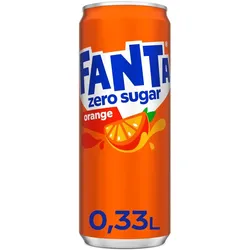 Fanta Orange Zero Sugar Dose 0,33l