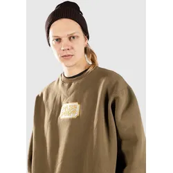 Pass Port Yearbook Logo Sweater olive Gr. L