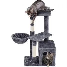 Yaheetech Kratzbaum 87 cm dunkelgrau