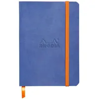 Rhodia Rhodiarama Notizbuch A6 72 Blatt Dot-Lineatur saphirblau 90g,