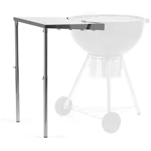 BBQ-Toro Beistelltisch Ø 57 cm Edelstahl silber