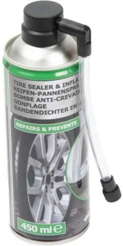 Reifen-Reparaturspray für Auto und Motorrad, 450 ml