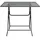 vidaXL Gartentisch 80x80x72 cm Streckmetall Anthrazit