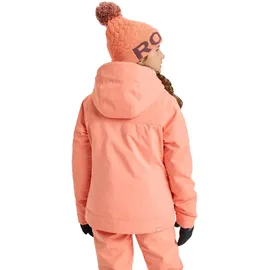 Roxy Snow Jacket Meade Girl Jacket Girl's Orange 14