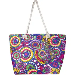 Strandtasche mit Mandala-Print und Geldbörse One Size