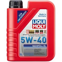 LIQUI MOLY 5W-40 Nachfüll-Öl (1 L) Motoröl  1305