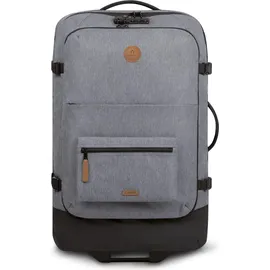 Cabaia Soft Suitcase Essentials Trolley M 2-Rollen 67 cm / 75 l grau