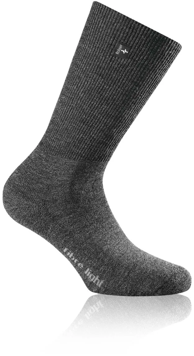 Rohner Advanced Socks Unisex Trekking Socken - Fibre light supeR, Trekking Light Anthrazit 47-49