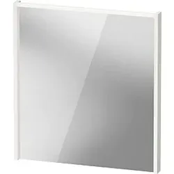 Duravit D-Code Spiegel DC7076022220000 650x700x48, Weiß Hochglanz, mit LED Beleuchtung