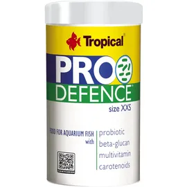 Tropical PRO Defence XXS 100ml für kleine Fische, 100 Milligramm, Granulat, 1 Gramm, Trocken aufbewahren
