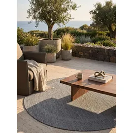 KADIMA DESIGN Balkonteppich Grau, 200x200 cm, – Böden, Teppiche, Outdoorteppiche