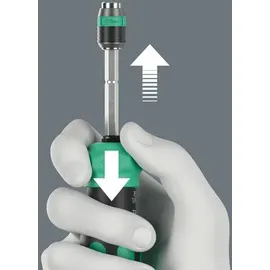 WERA Kraftform Kompakt 26 RA-R Bit-Schraubendreher 6-tlg. schwarz/grün