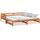 vidaXL Tagesbett 90 x 200 cm Wachsbraun